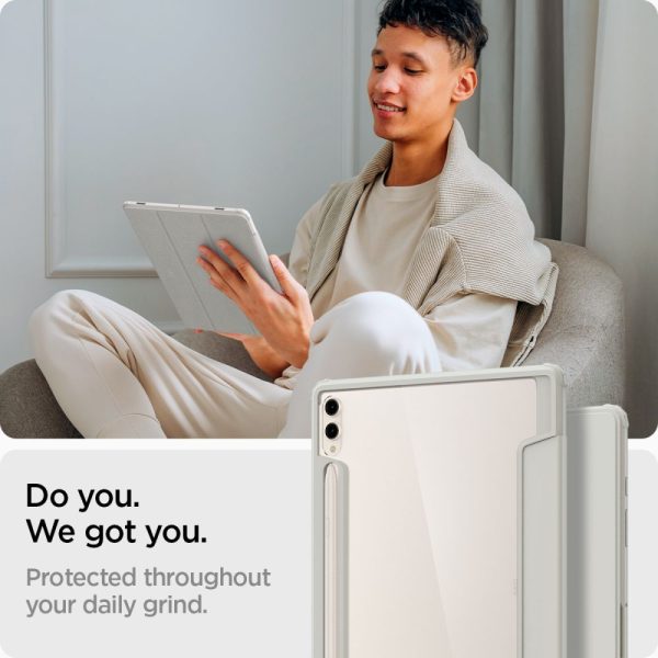 SPIGEN ULTRA HYBRID PRO GALAXY TAB S9+ PLUS /  S10+ PLUS 12.4 X810 / X816B / X826B GREY (ACS06836) - Image 12